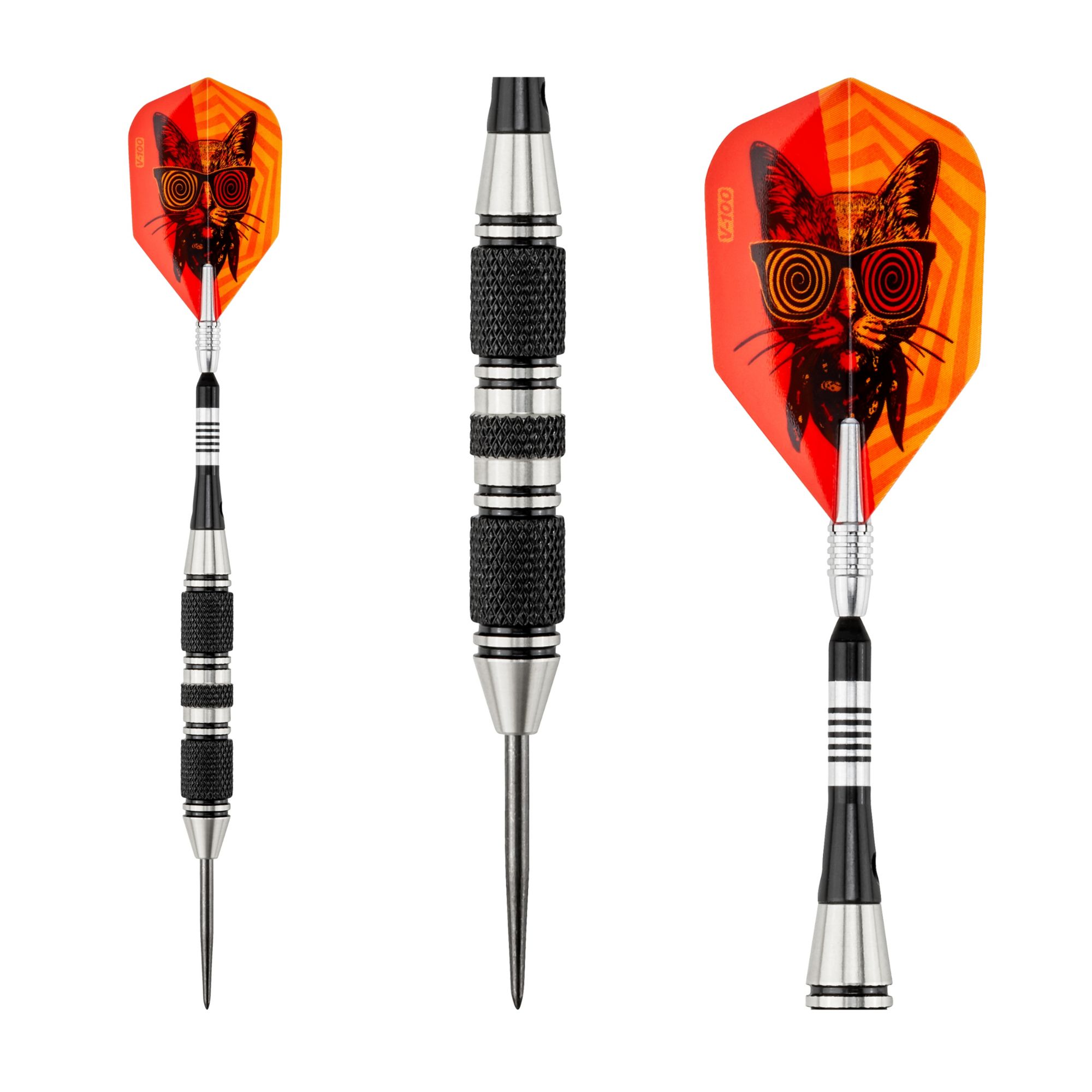 Viper Freak 22g Three Knurled Rings Barrel Steel Tip Darts product image
