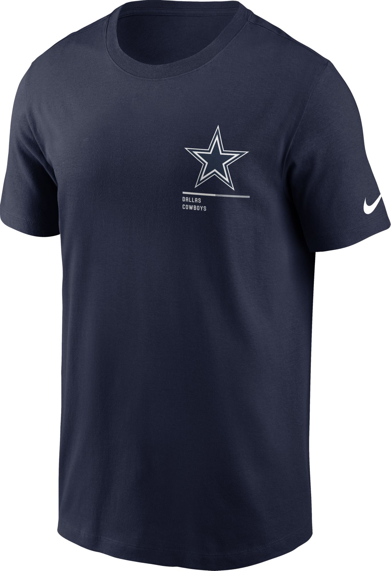 Nike Men's Dallas Cowboys Team Incline Navy T-Shirt