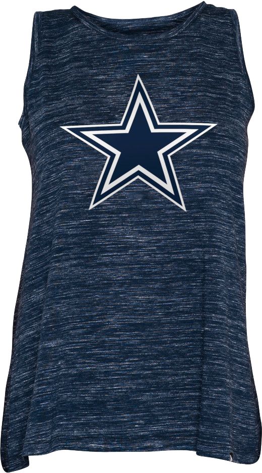 New Era Women's Dallas Cowboys Splitback Navy Tank Top product image