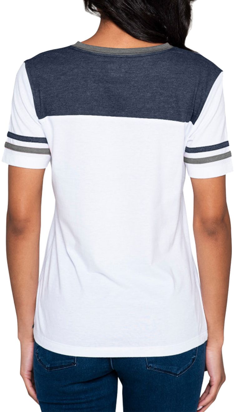 New Era Women's Dallas Cowboys Establish White V-Neck T-Shirt product image