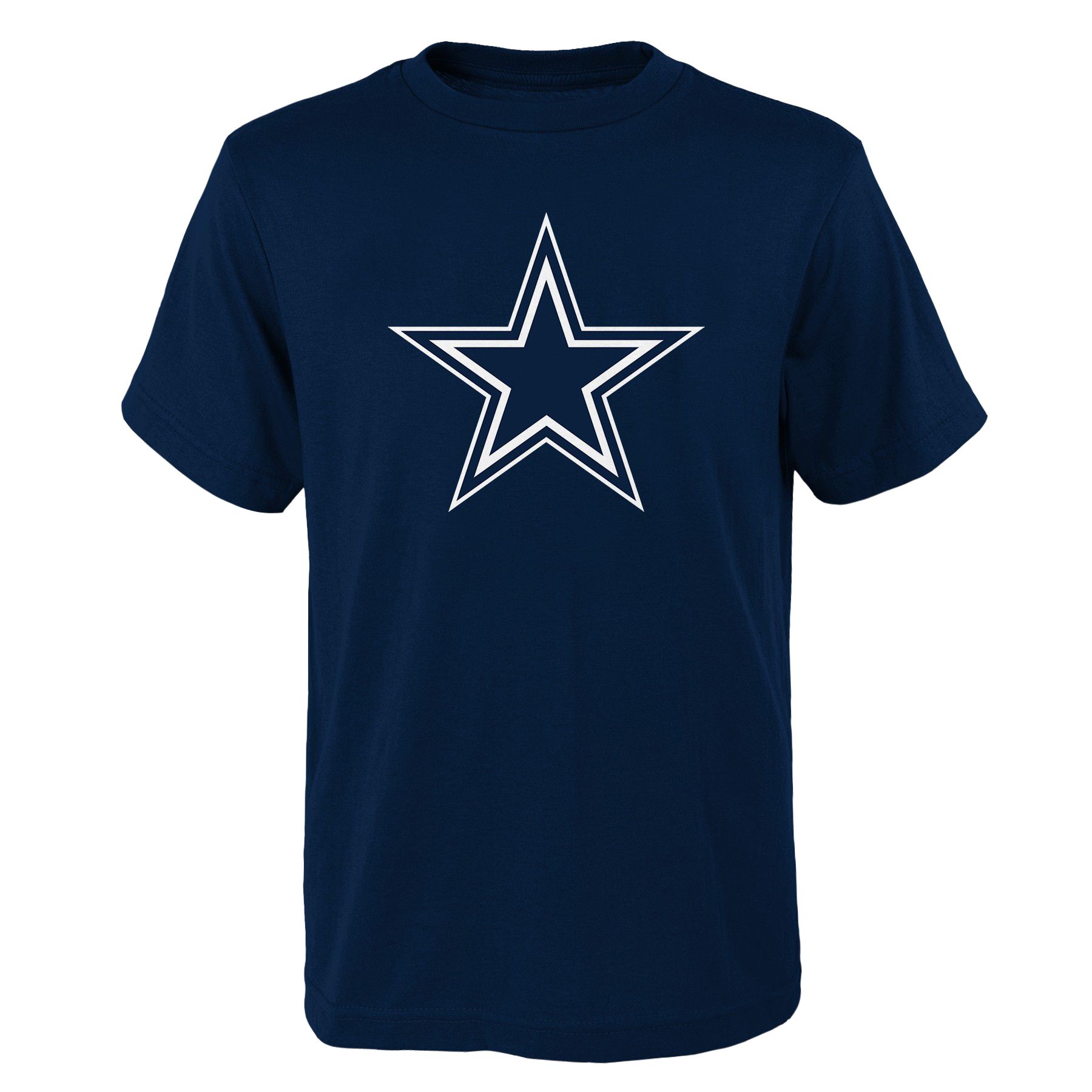 NFL Team Apparel Youth Dallas Cowboys Slogan Back Navy T-Shirt product image