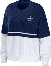 WEAR by Erin Andrews Women's Dallas Cowboys Color Block Crew Sweater product image