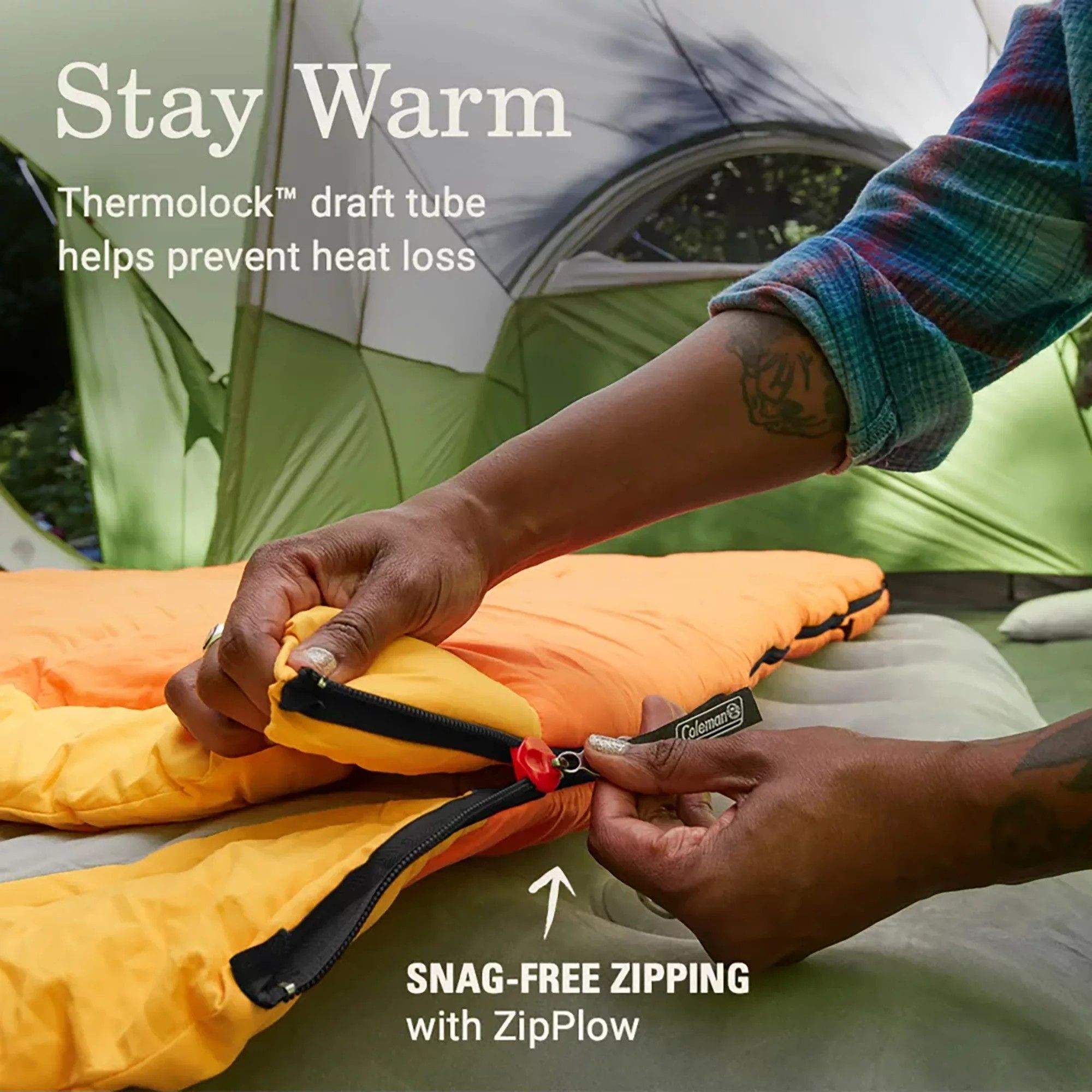 Coleman Big & Tall Arch Bay 15° Sleeping Bag product image