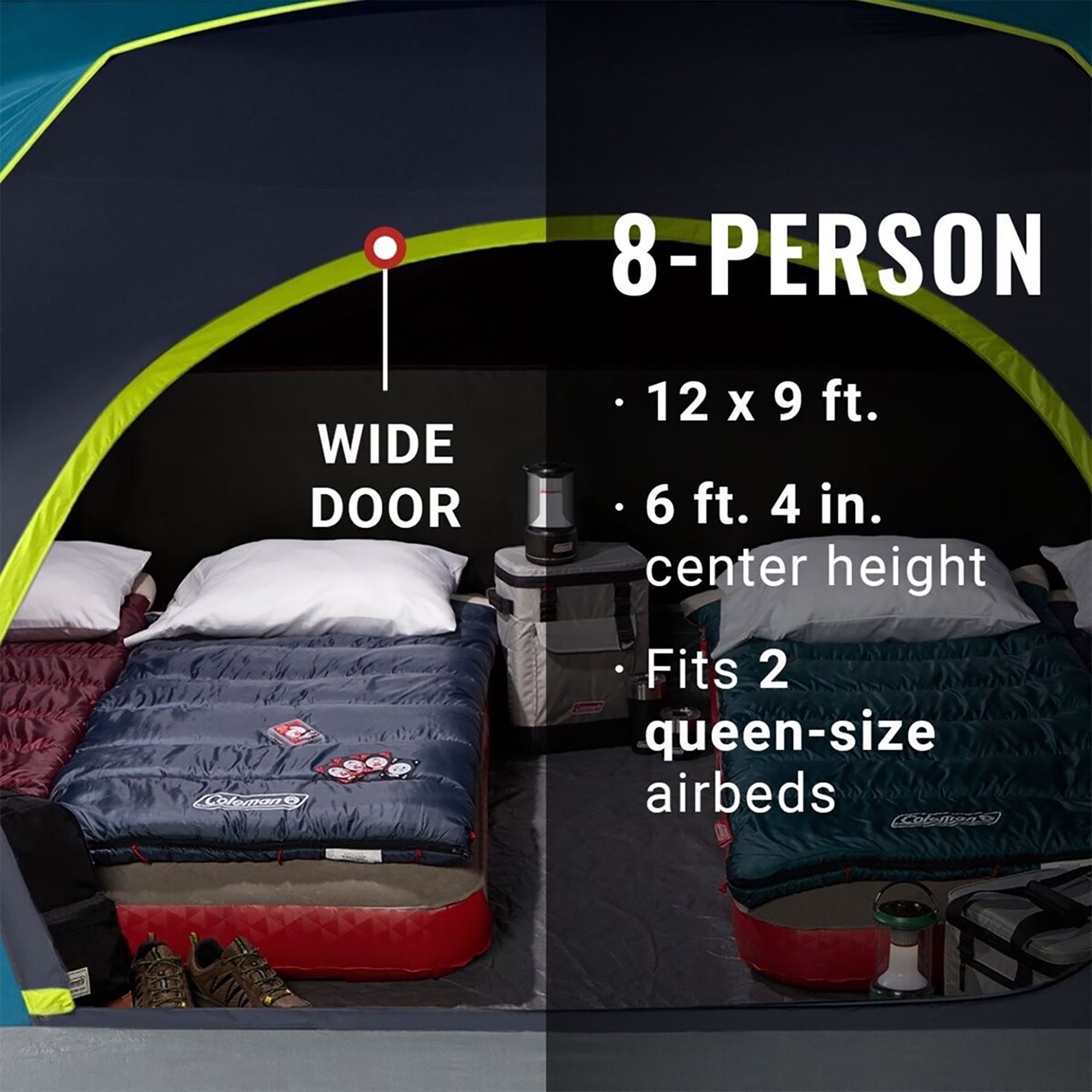 Coleman Skydome Darkroom 8-Person Tent product image