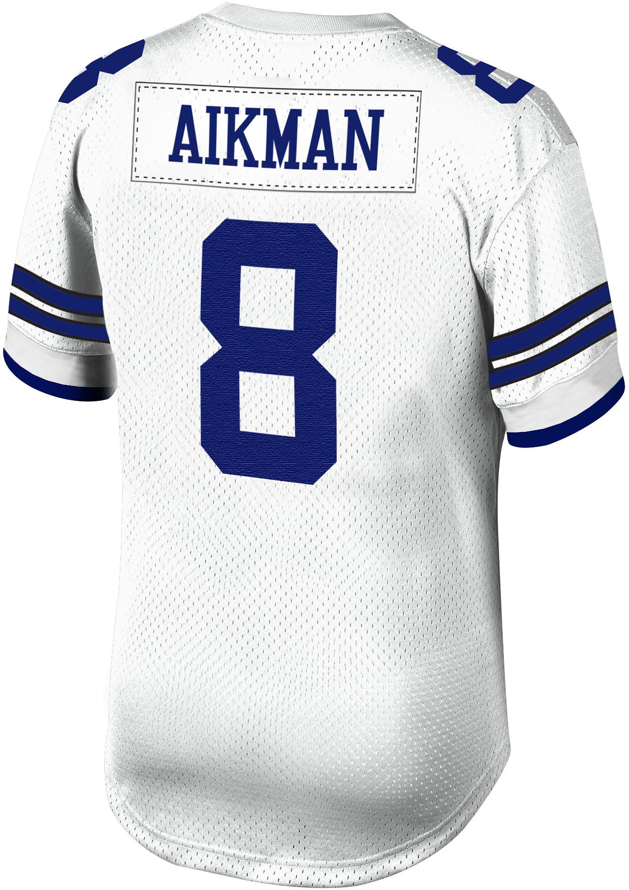Mitchell & Ness Men's Dallas Cowboys Troy Aikman #9 White 1992 Game Jersey product image