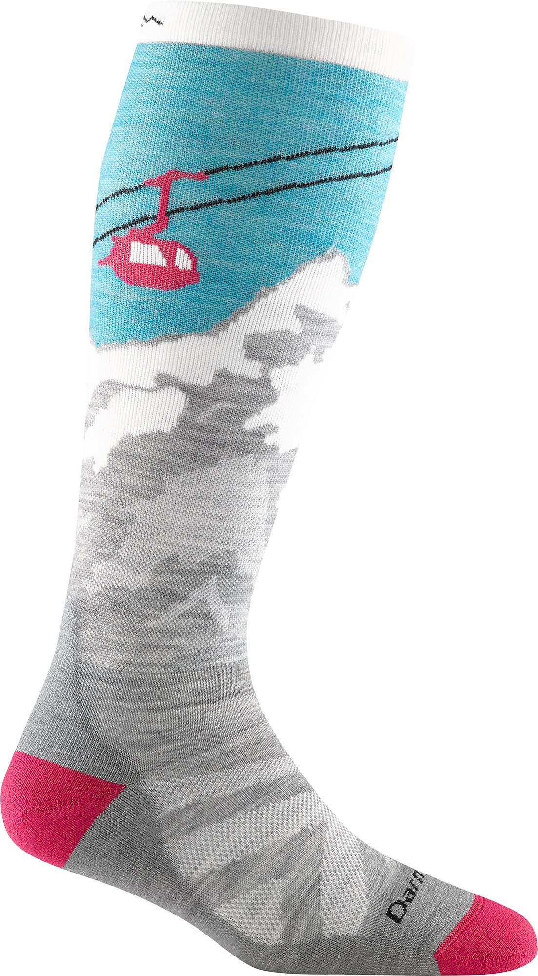 Darn Tough Women's Yeti OvertheCalf Midweight Ski & Snowboard Socks