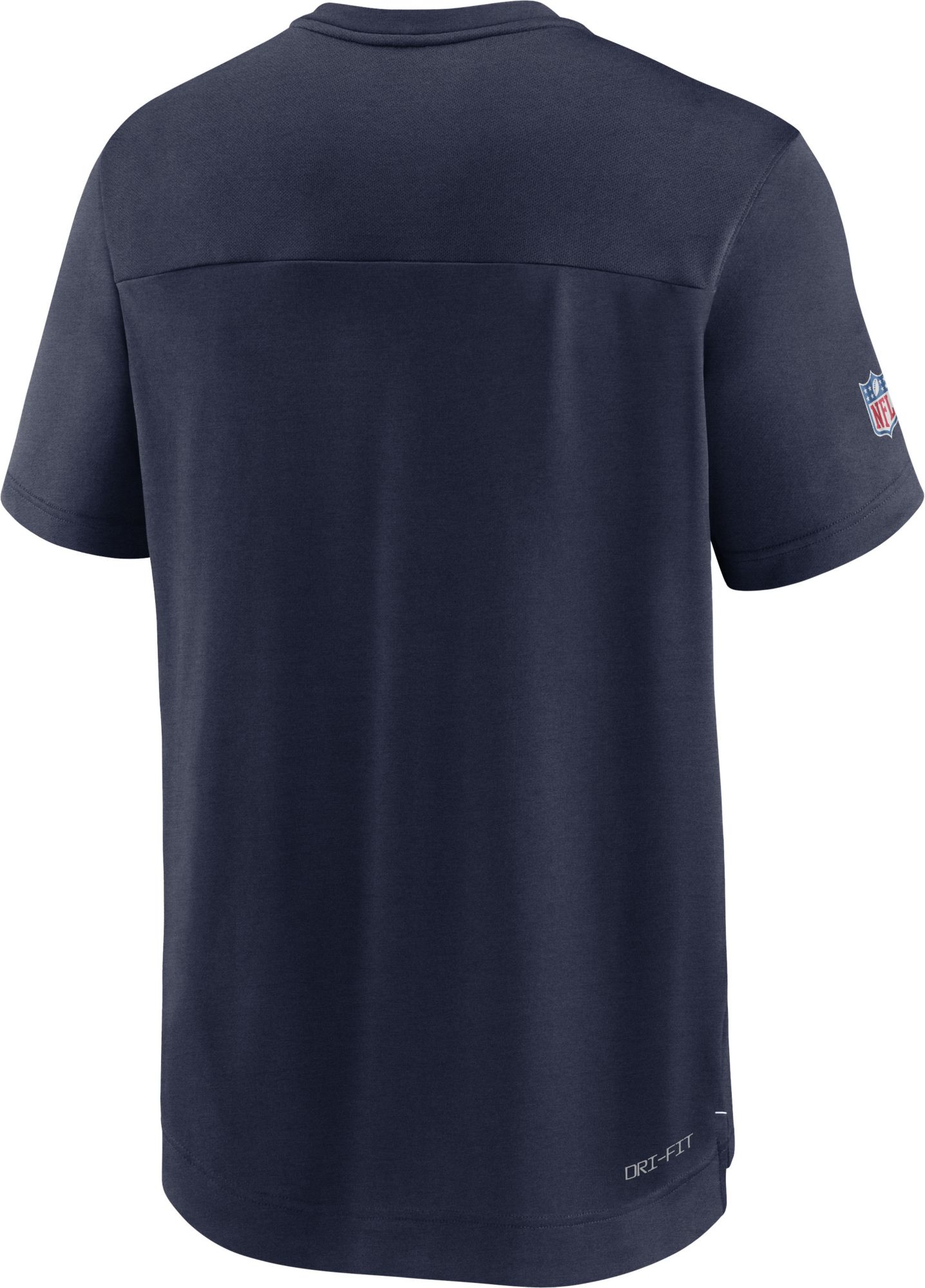 Nike Men's Dallas Cowboys Sideline Coaches Throwback Navy T-Shirt