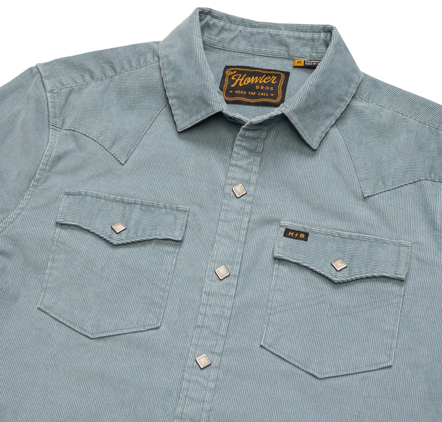 Howler Brothers Men's Banning Corduroy Snapshirt product image
