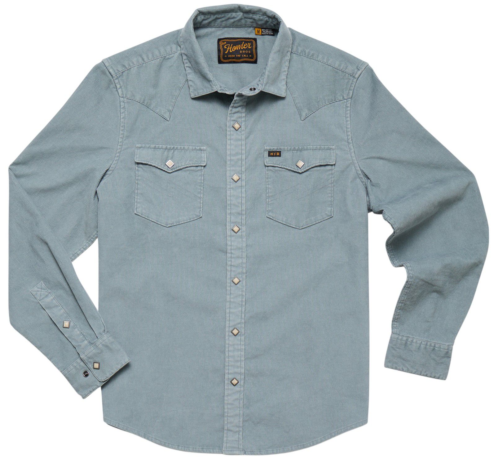 Howler Brothers Men's Banning Corduroy Snapshirt product image