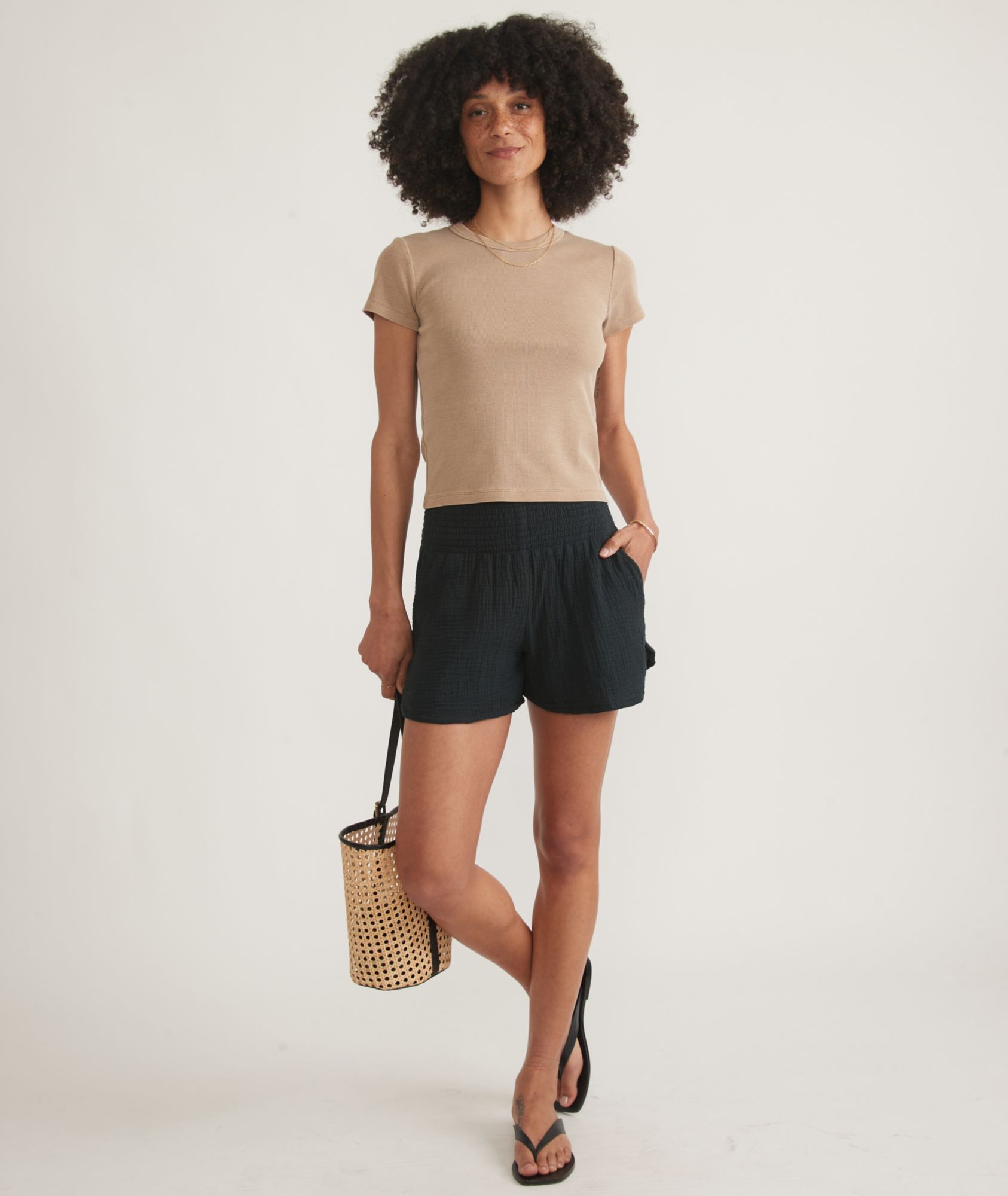 Marine Layer Women's Cali Double Cloth Short product image