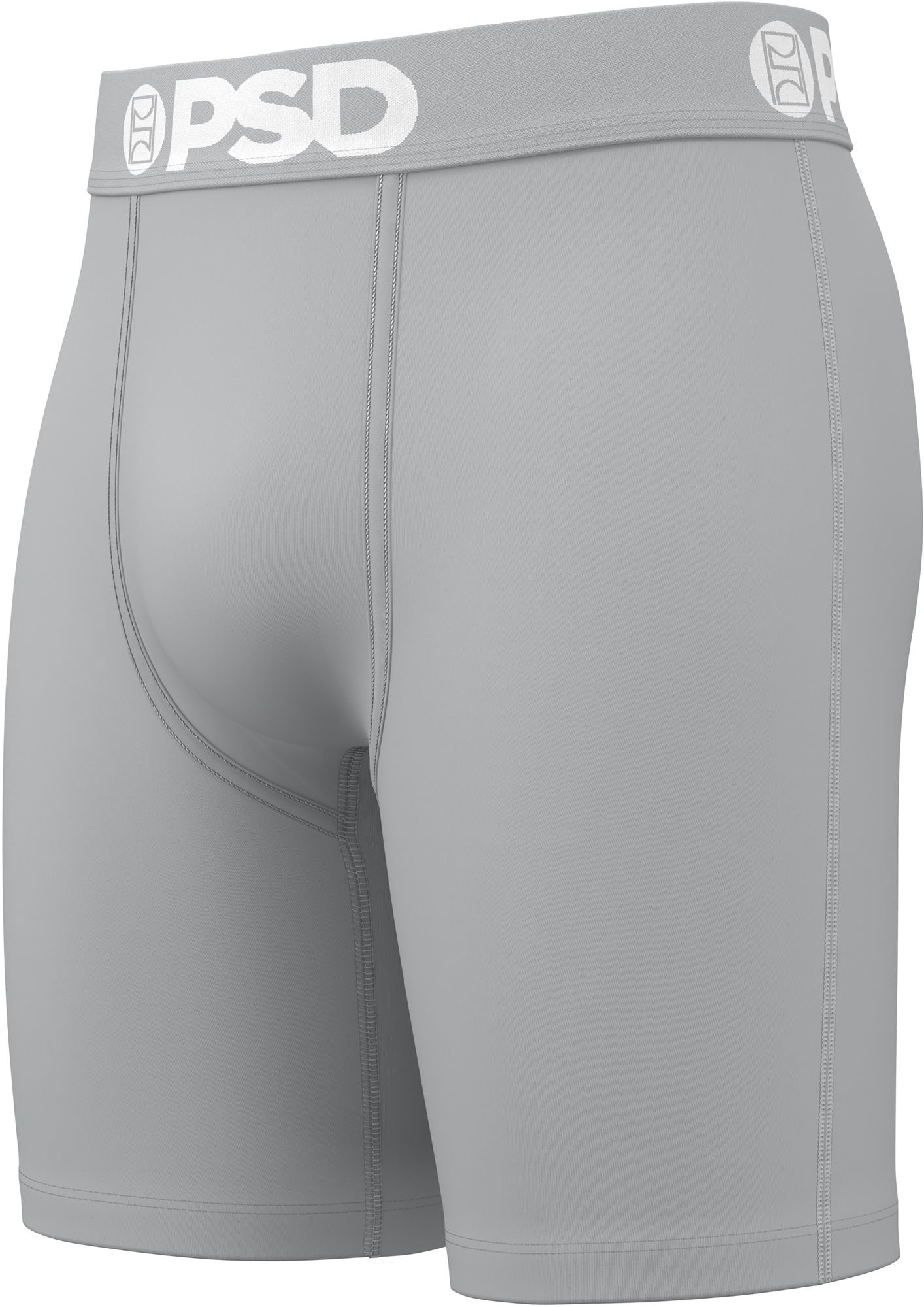 PSD Underwear Men's Solid Cotton Boxer Briefs - 3 Pack product image