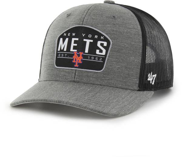 '47 Men's New York Mets Charcoal Adjustable Trucker Hat product image