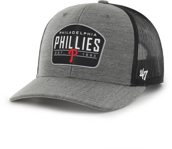 '47 Men's Philadelphia Phillies Charcoal Adjustable Trucker Hat product image