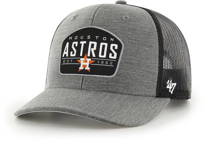 47 Men's '47 Orange Houston Astros Clean Up Adjustable Hat