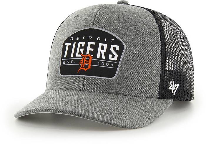47 Brand Detroit Tigers Black on Black Clean Up Cap - Black