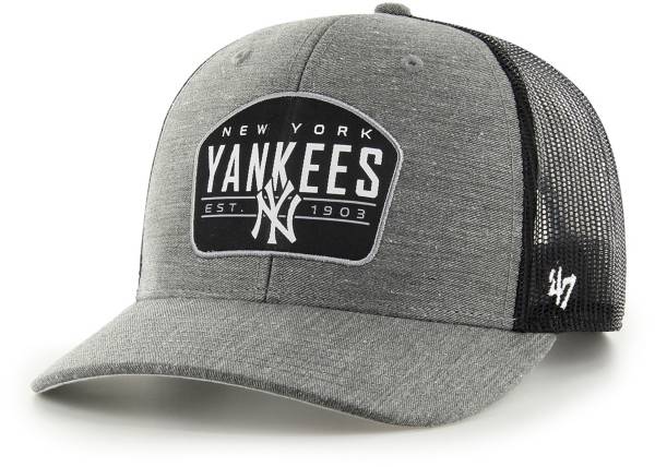 '47 Men's New York Yankees Charcoal Adjustable Trucker Hat product image