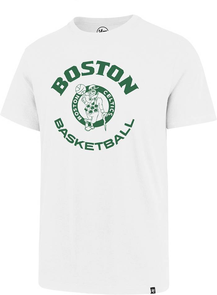 boston celtics t shirt white