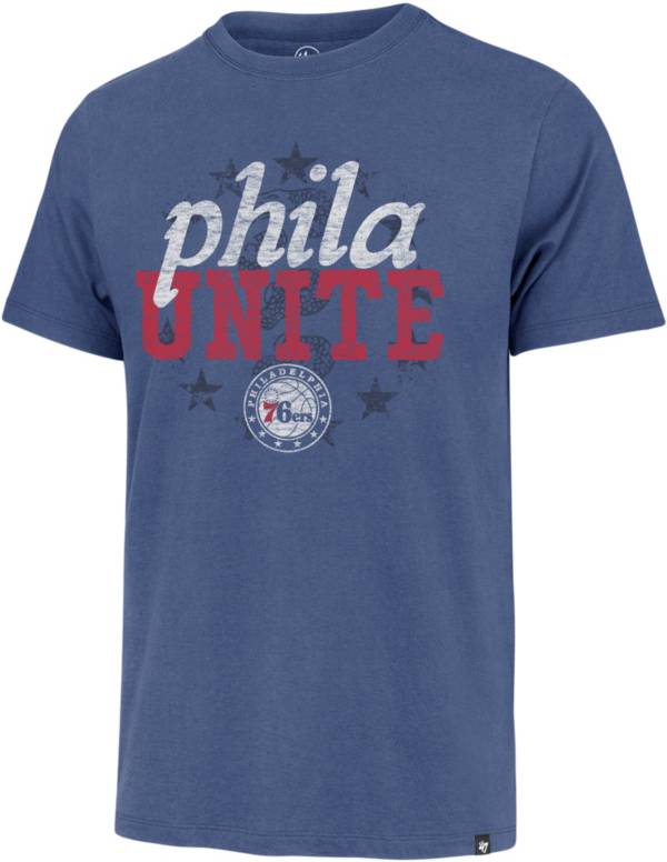 '47 Philadelphia 76ers Blue Phila Unite T-Shirt product image