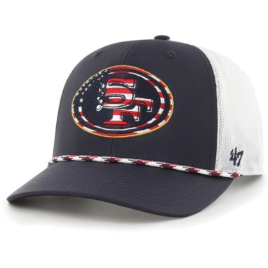 sorry, '47 San Francisco 49ers Flag Fill Navy Adjustable Trucker Hat is currently out of stock