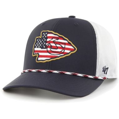 sorry, '47 Kansas City Chiefs Flag Fill Navy Adjustable Trucker Hat is currently out of stock