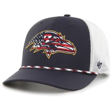 sorry, '47 Baltimore Ravens Flag Fill Navy Adjustable Trucker Hat is currently out of stock