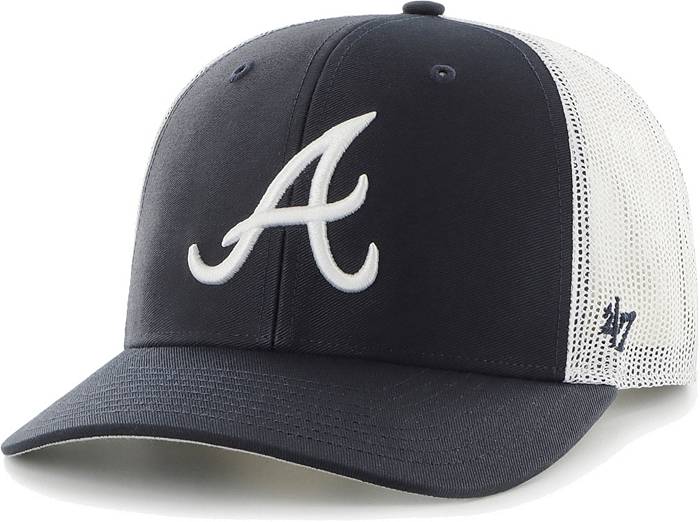 MLB Atlanta Braves Ice Adjustable Hat, One Size, Navy