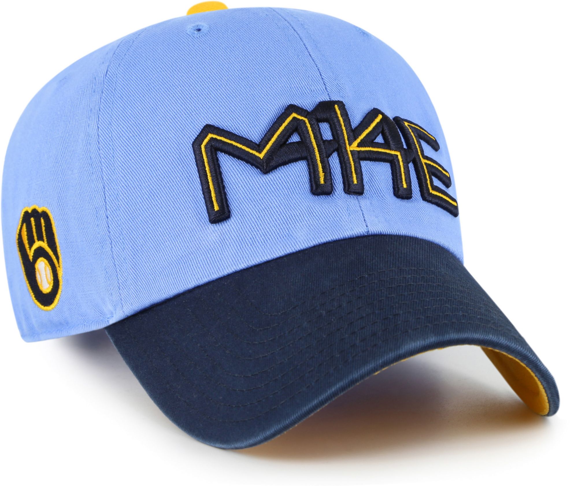 47 Adult Milwaukee Brewers City Connect Clean Up Adjustable Hat product image