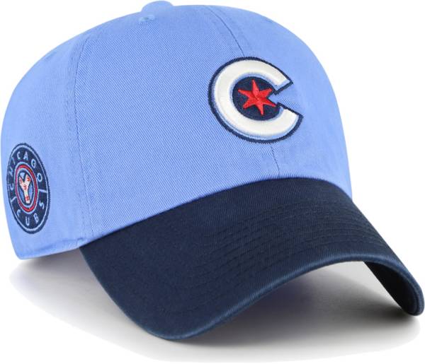 '47 Men's Chicago Cubs Blue Clean Up Adjustable Hat product image