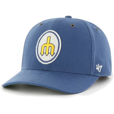 sorry, '47 Men's Seattle Mariners Blue Backtrack Adjustable Hat is currently out of stock