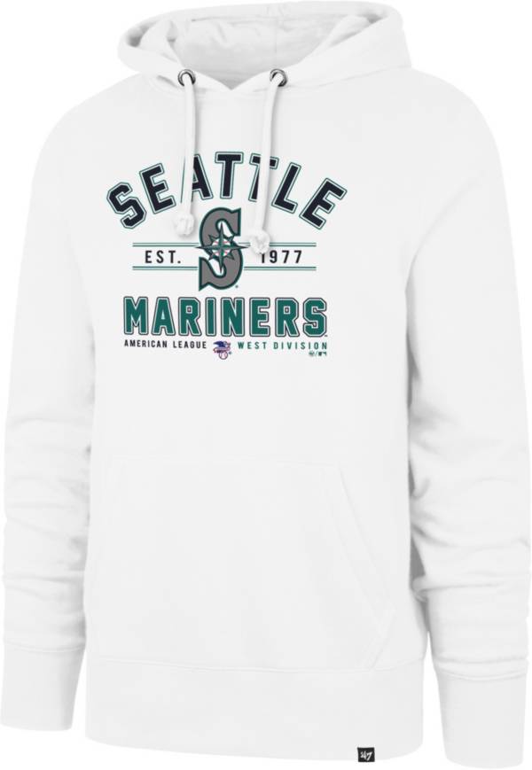'47 Men's Seattle Mariners White Headline Hoodie product image