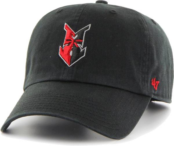'47 Men's Indianapolis Indians Black Clean Up Adjustable Hat product image