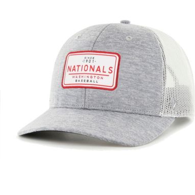 sorry, '47 Men's Washington Nationals Gray Harrington Adjustable Trucker Hat is currently out of stock