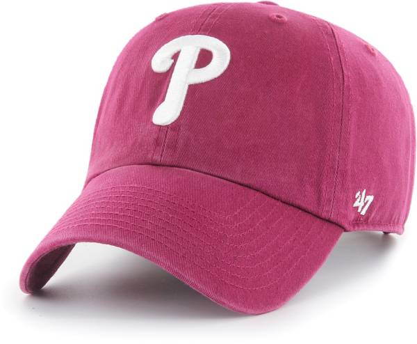'47 Men's Philadelphia Phillies Red Clean Up Adjustable Cap product image
