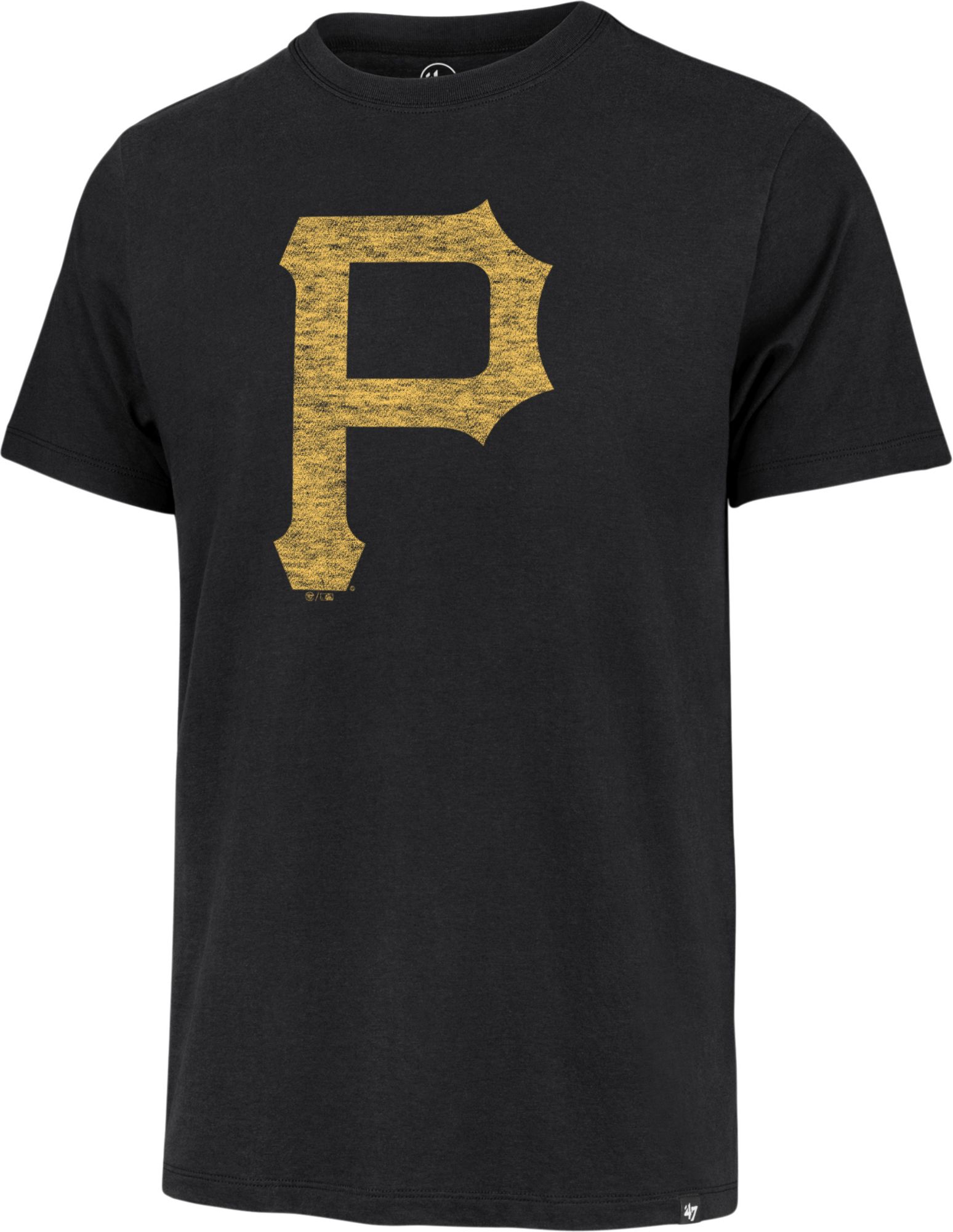 '47 Men's Pittsburgh Pirates Black Premuim Franklin T-Shirt product image