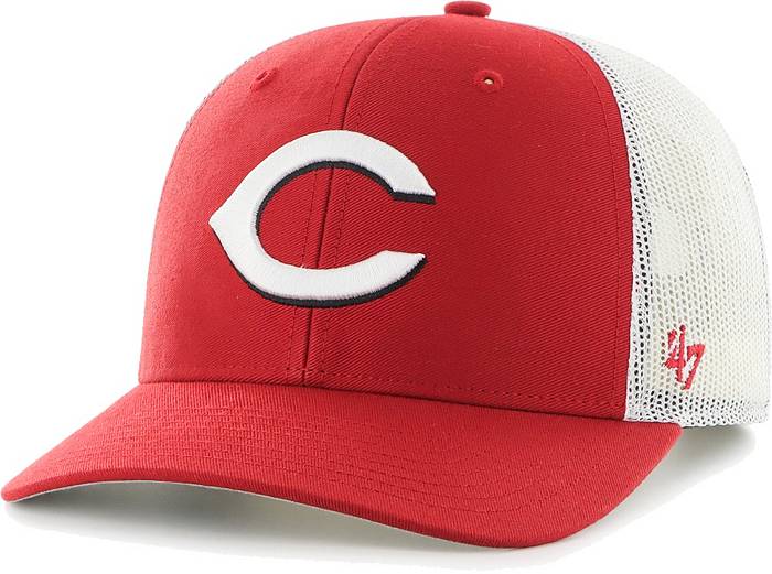 47 Men's Cincinnati Reds Red Adjustable Trucker Hat