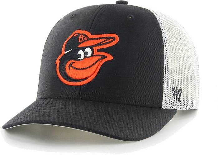 47 Men's Baltimore Orioles Adjustable Trucker Hat - Black - One Size - Each