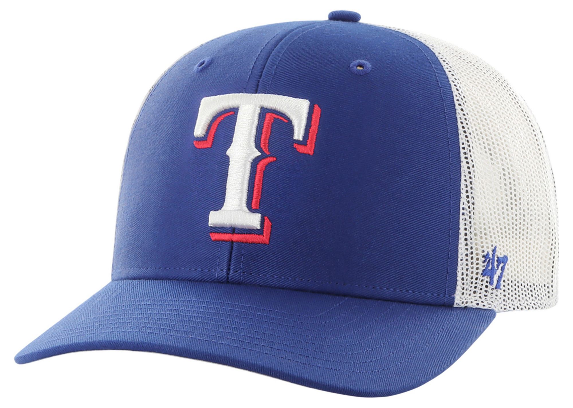 '47 Men's Texas Rangers Royal Adjustable Trucker Hat product image