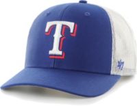 47 Men's Texas Rangers Royal Sidenote Trucker Hat