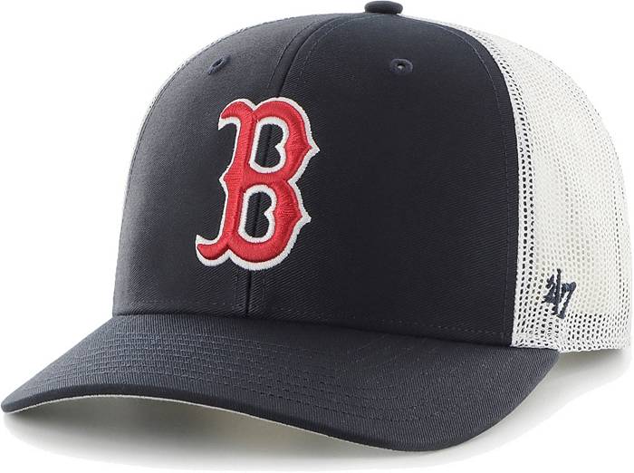 Strapback Boston Red Sox Cap Navy Wool - 47 Brand Reference : 7623