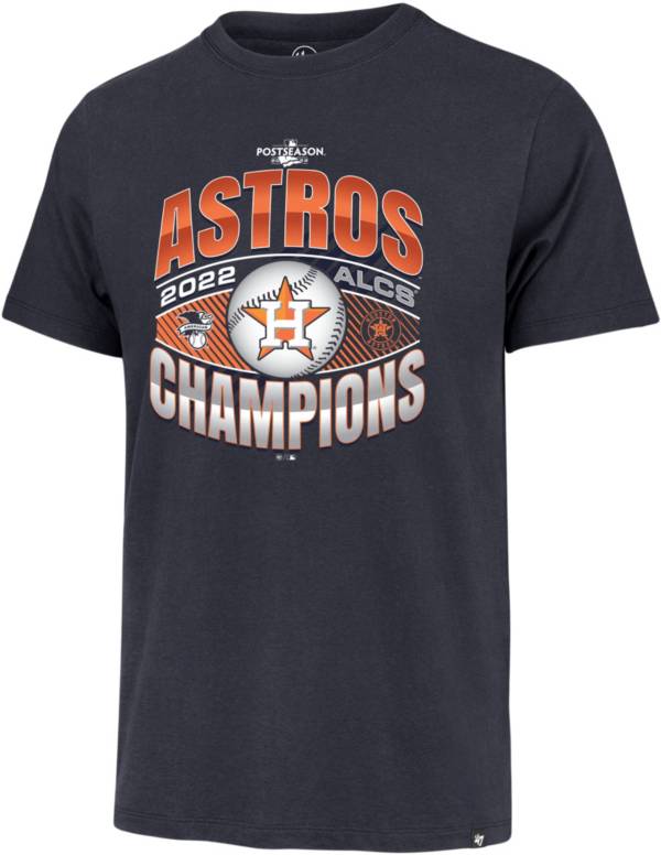 Men's Houston Astros Pro Standard Cream Cooperstown Collection Old English  T-Shirt