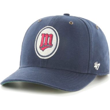 sorry, '47 Men's Minnesota Twins Navy Backtrack Adjustable Hat is currently out of stock