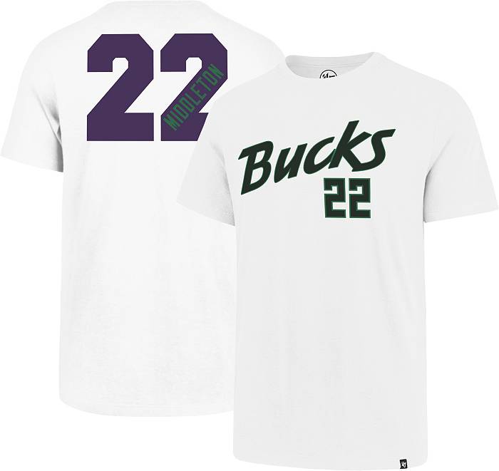 Nike Men's Milwaukee Bucks Jrue Holiday #21 T-Shirt, XL, Green