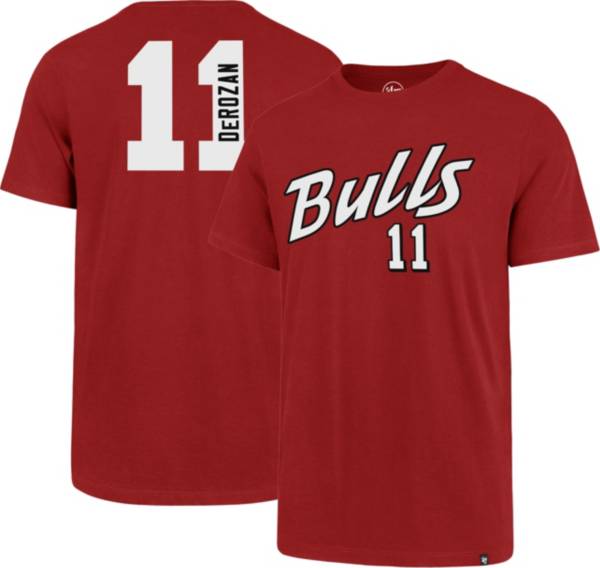Nike Men's 2022-23 City Edition Chicago Bulls Demar Derozan #11 White  Cotton T-Shirt