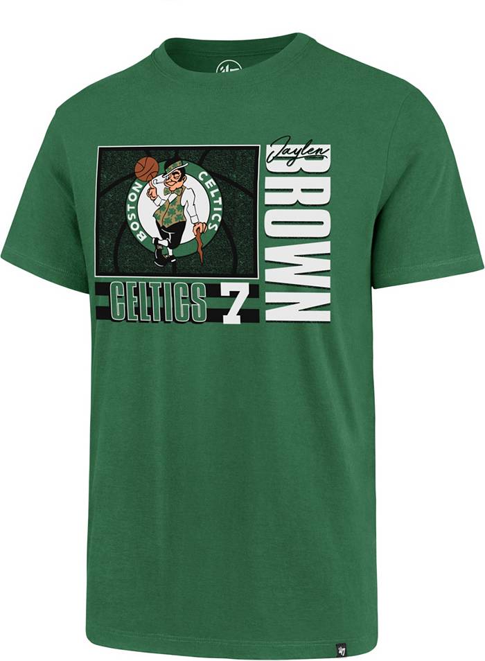 2022/2023 Nike Boston Celtics Jaylen Brown City Edition Green Swingman  Jersey in 2023