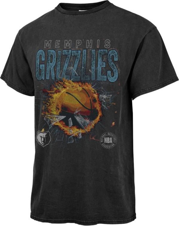 '47 Men's Memphis Grizzlies Black Black Vintage Tubular T-Shirt product image
