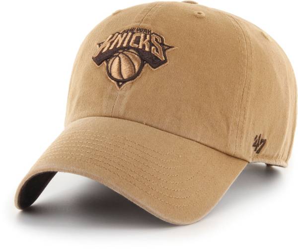 ‘47 Men's New York Knicks Tan Clean Up Adjustable Hat product image