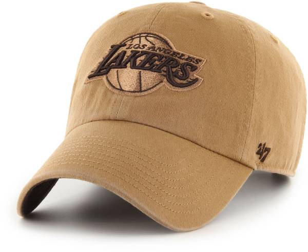 ‘47 Men's Los Angeles Lakers Tan Clean Up Adjustable Hat product image