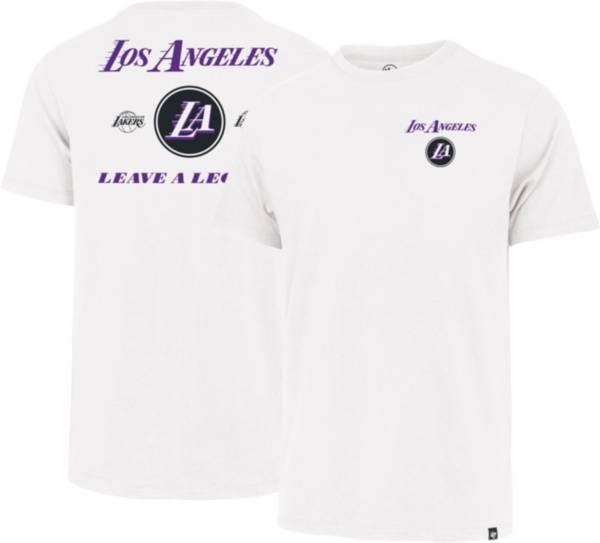 '47 Men's 2022-23 City Edition Los Angeles Lakers White Backer T-Shirt product image