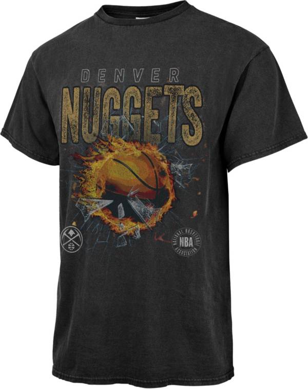 '47 Men's Denver Nuggets Black Vintage Tubular T-Shirt product image