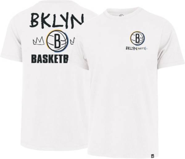 '47 Men's 2022-23 City Edition Brooklyn Nets White Backer T-Shirt product image